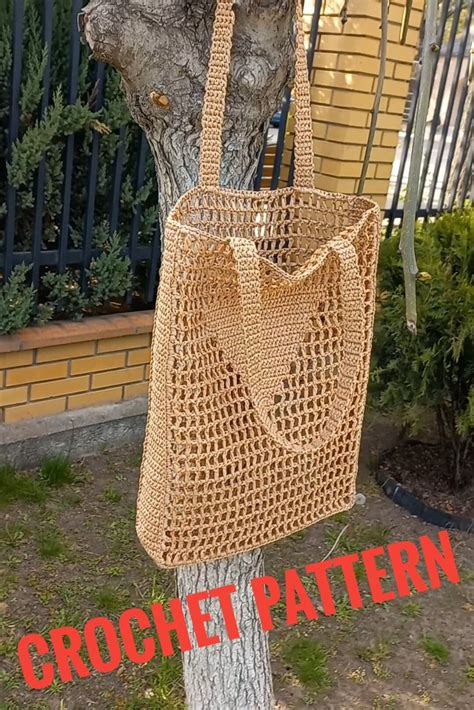 raffia tote bag pattern